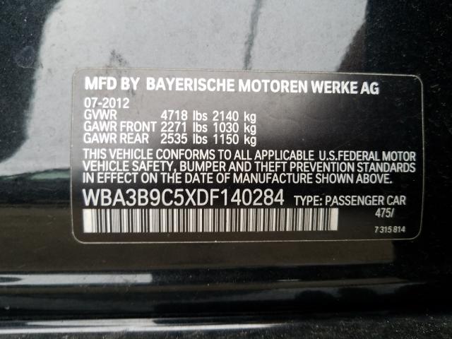 2013 BMW 335 XI WBA3B9C5XDF140284