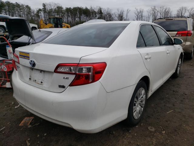 2013 TOYOTA CAMRY HYBR 4T1BD1FK0DU084438