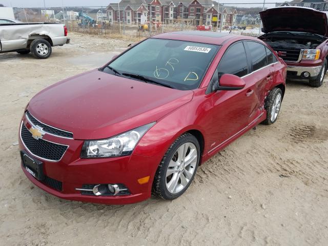 2014 CHEVROLET CRUZE LTZ 1G1PG5SB5E7407213