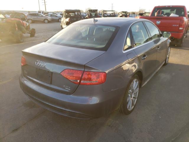 2012 AUDI A4 PREMIUM WAUFFAFL7CN007449
