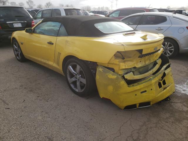 2011 CHEVROLET CAMARO 2G1FK3DJ8B9167362