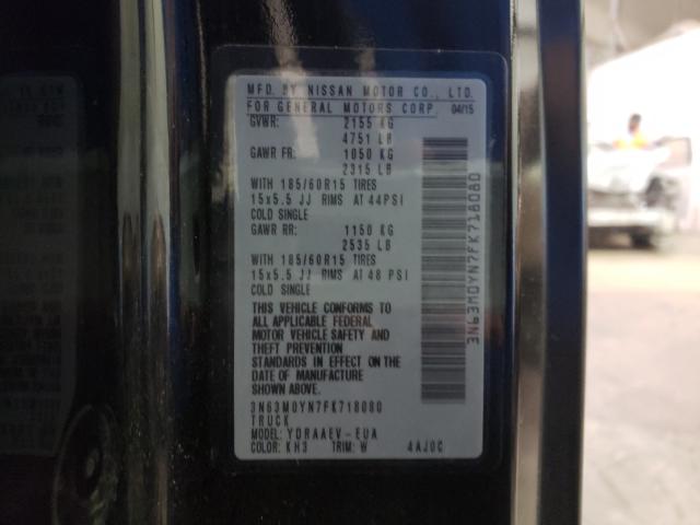 2015 CHEVROLET CITY EXPRE 3N63M0YN7FK718080