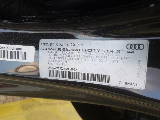 2014 AUDI RS7 WUAW2AFCXEN904592