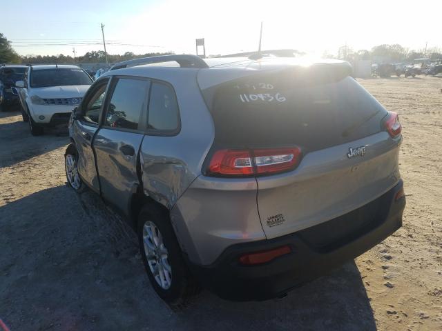 2016 JEEP CHEROKEE S 1C4PJLABXGW293782