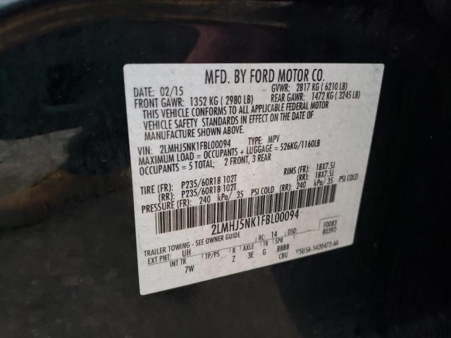 2015 LINCOLN MKT 2LMHJ5NK1FBL00094