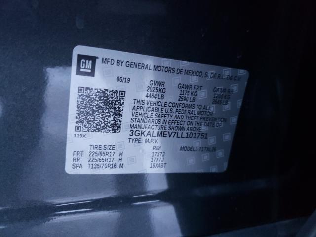 2020 GMC TERRAIN SL 3GKALMEV7LL101751