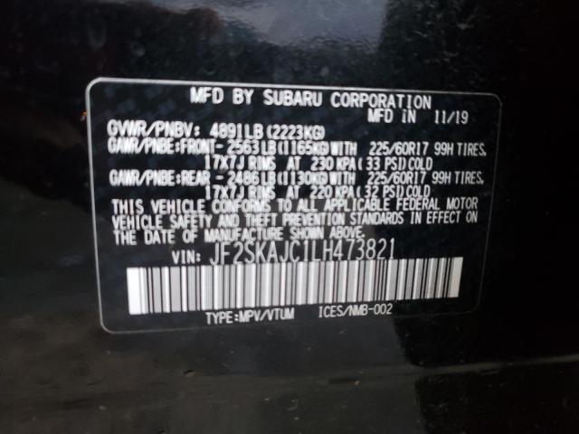 2020 SUBARU FORESTER P JF2SKAJC1LH473821