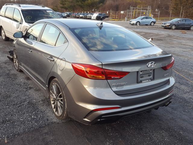 2017 HYUNDAI ELANTRA SP KMHD04LB6HU317416