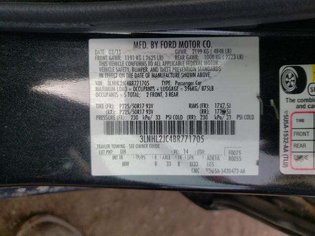2011 LINCOLN MKZ 3LNHL2JC4BR771705