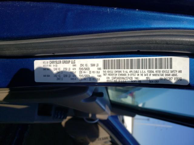 2010 DODGE NITRO HEAT 1D4PU4GKXAW157439