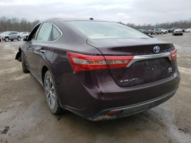2017 TOYOTA AVALON HYB 4T1BD1EBXHU059456
