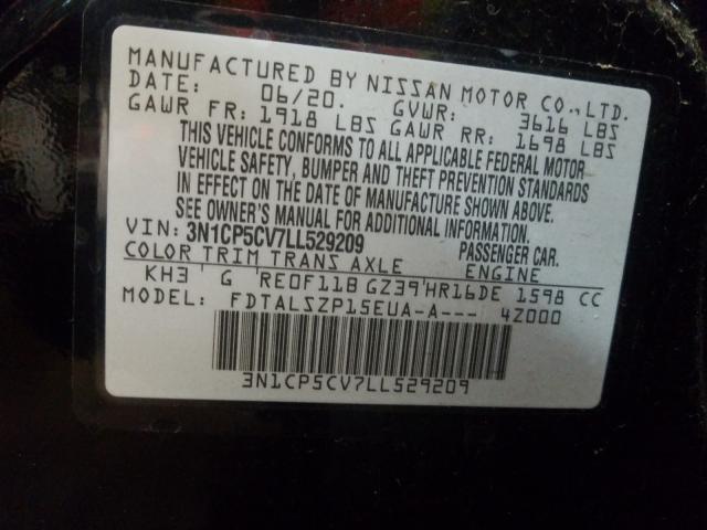 2020 NISSAN KICKS SV 3N1CP5CV7LL529209