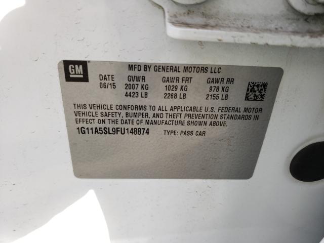 2015 CHEVROLET MALIBU LS - 1G11A5SL9FU148874