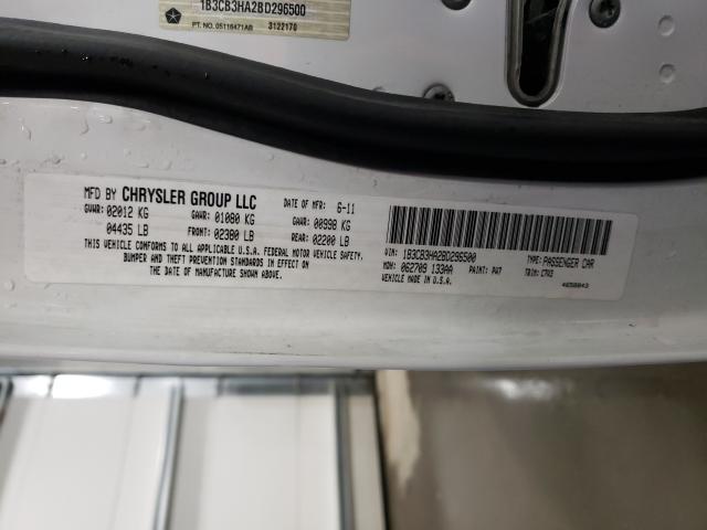 2011 DODGE CALIBER MA 1B3CB3HA2BD296500