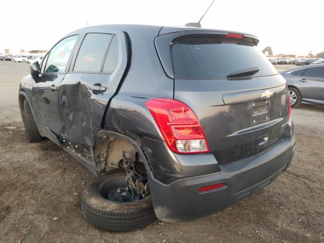 2016 CHEVROLET TRAX LS 3GNCJKSB6GL140367