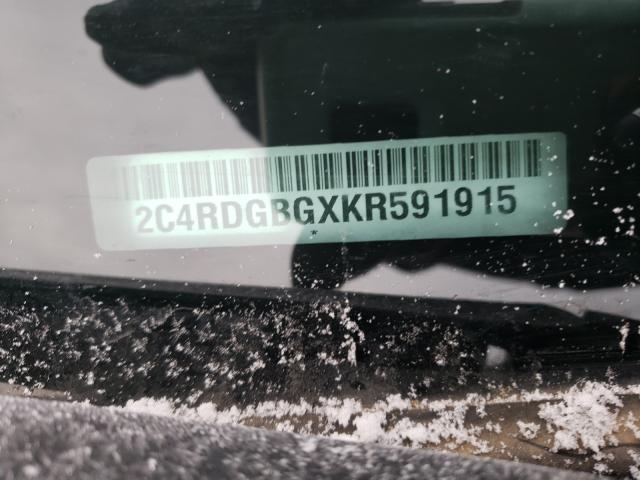 2019 DODGE GRAND CARA 2C4RDGBGXKR591915