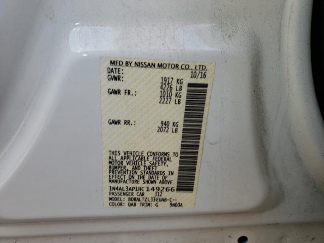 2017 NISSAN ALTIMA 1N4AL3AP1HC149266