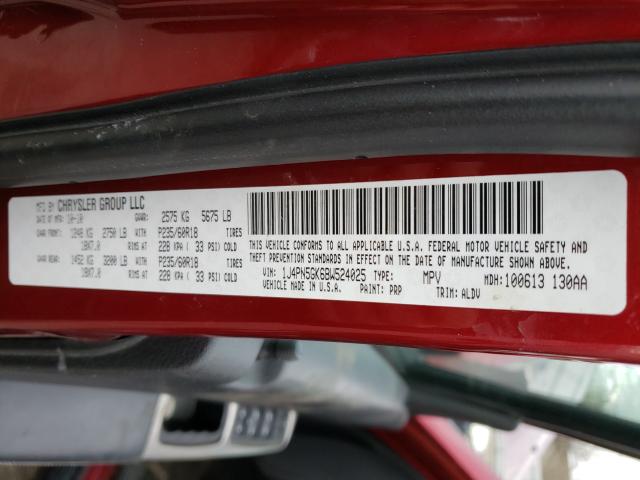 2011 JEEP LIBERTY LI 1J4PN5GK6BW524025