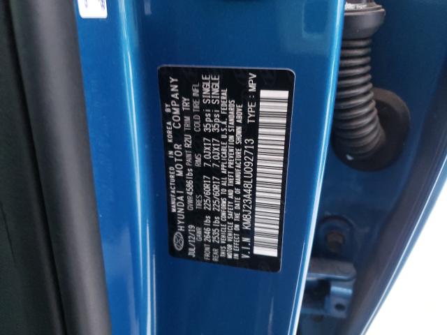 2020 HYUNDAI TUCSON SE KM8J23A48LU092713