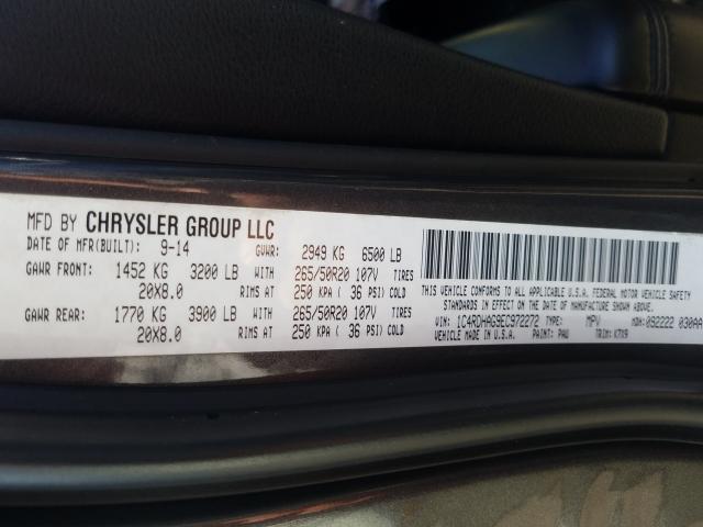 2014 DODGE DURANGO SX 1C4RDHAG9EC972272