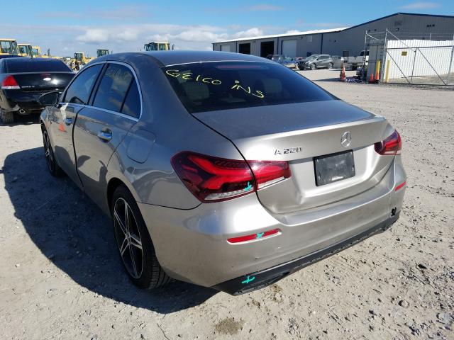 2019 MERCEDES-BENZ A 220 WDD3G4EB7KW001632