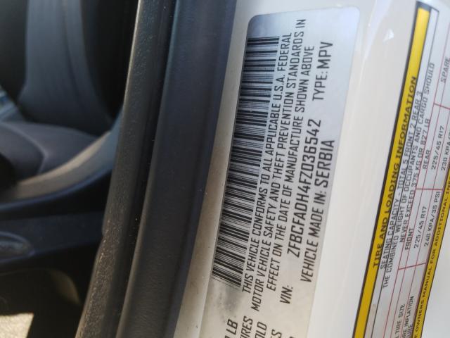 2015 FIAT 500L TREKK ZFBCFADH4FZ036542