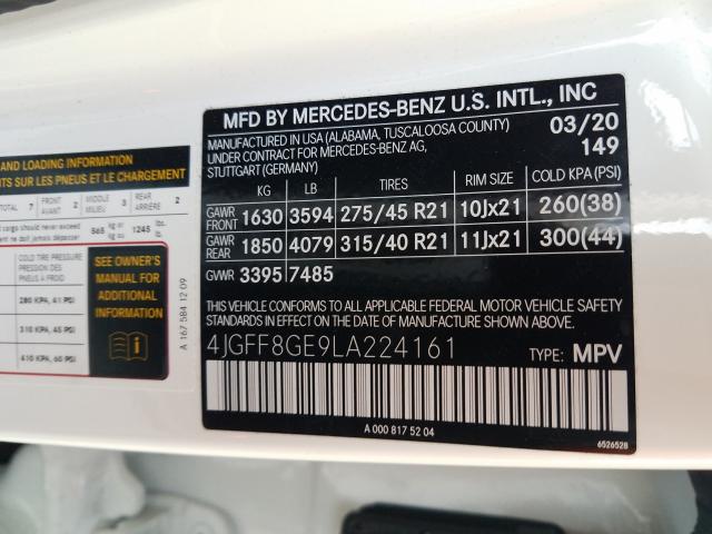 2020 MERCEDES-BENZ GLS 580 4M - 4JGFF8GE9LA224161