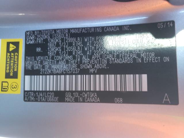 2015 LEXUS RX 350 2T2ZK1BA6FC157037
