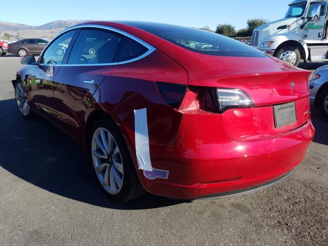 2019 TESLA MODEL 3 5YJ3E1EB1KF391887