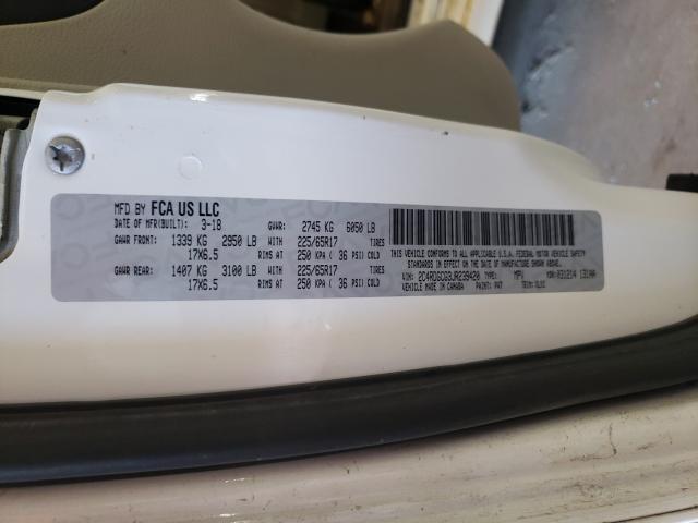2018 DODGE GRAND CARA 2C4RDGCG3JR239420