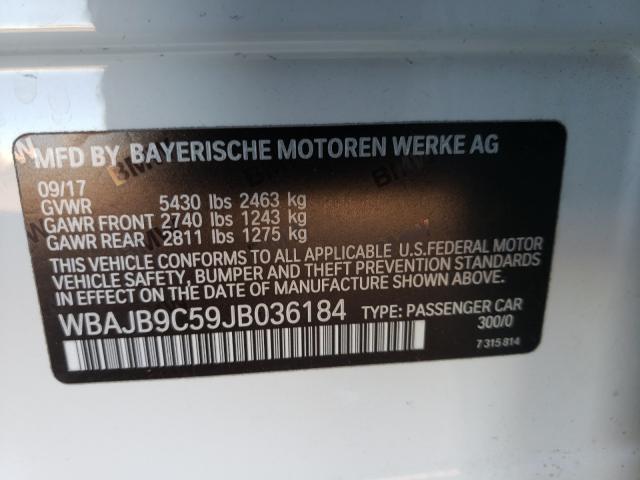 2018 BMW M550XI WBAJB9C59JB036184