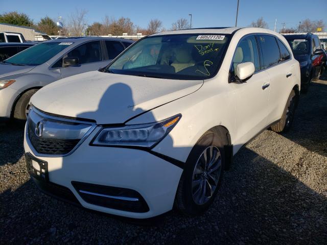 2016 ACURA MDX TECHNO 5FRYD4H47GB027793
