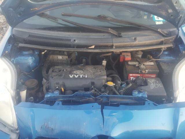 2010 TOYOTA YARIS JTDKT4K36A5284530