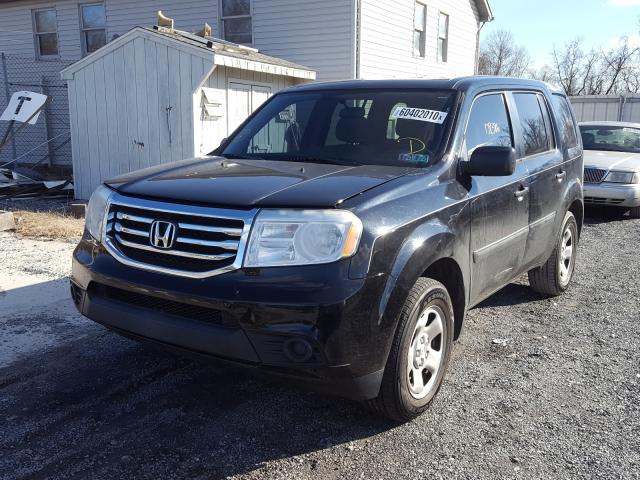 2013 HONDA PILOT LX 5FNYF4H25DB079719