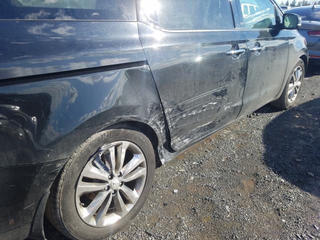2016 KIA SEDONA SXL KNDME5C11G6173117