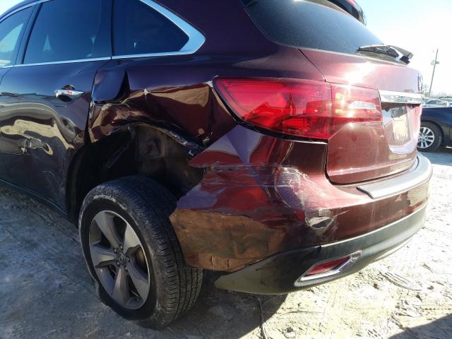 2014 ACURA MDX 5FRYD3H26EB011137