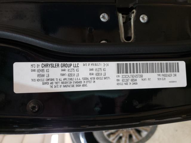 2014 CHRYSLER 300C VARVA 2C3CCAJT6EH257268