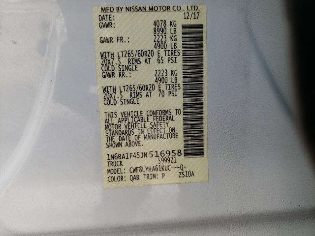 2018 NISSAN TITAN XD S 1N6BA1F45JN516958