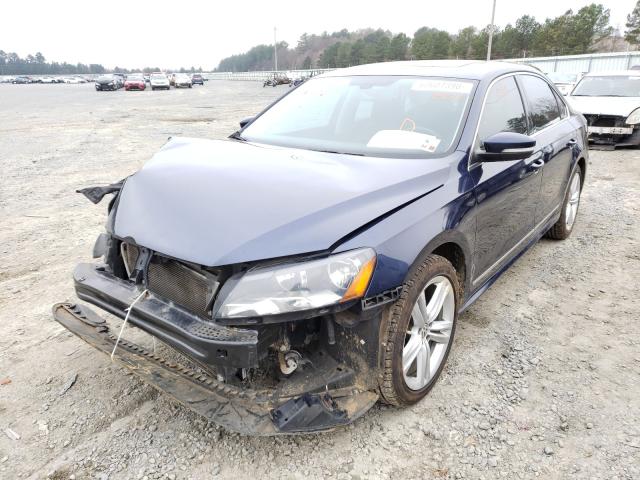 2013 VOLKSWAGEN PASSAT SEL 1VWCN7A37DC114644