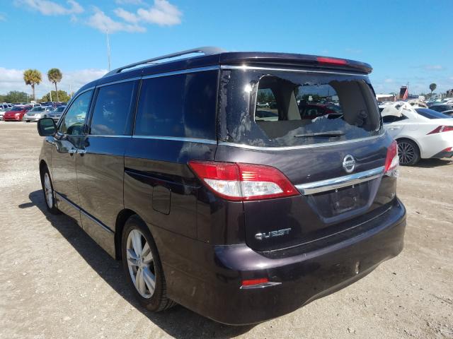 2011 NISSAN QUEST JN8AE2KP4B9008665