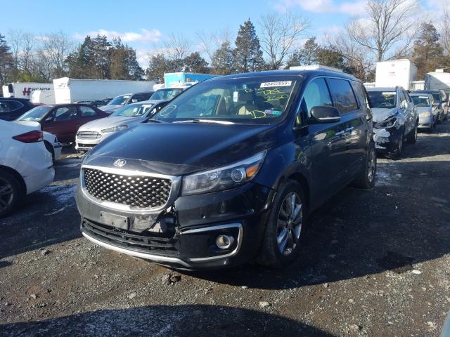 2016 KIA SEDONA SXL KNDME5C11G6173117
