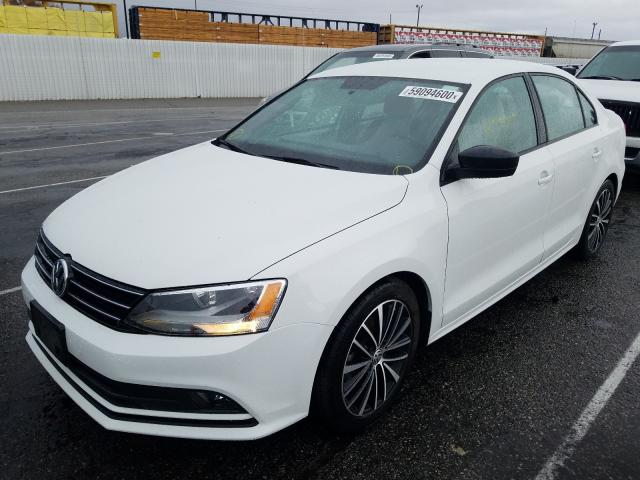 2016 VOLKSWAGEN JETTA SPOR 3VWD17AJ2GM412679