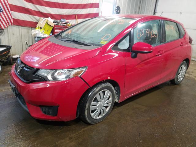 2016 HONDA FIT LX JHMGK5H51GX002135