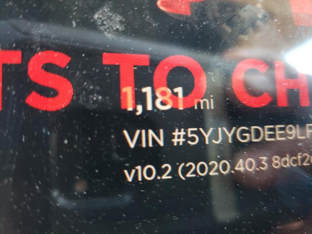 2020 TESLA MODEL Y 5YJYGDEE9LF048760