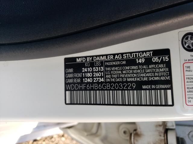2016 MERCEDES-BENZ E 400 4MAT WDDHF6HB6GB203229