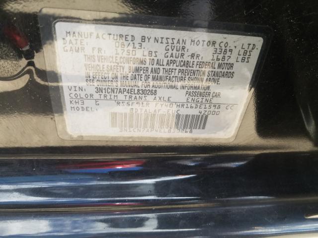 2014 NISSAN VERSA 3N1CN7AP4EL830268