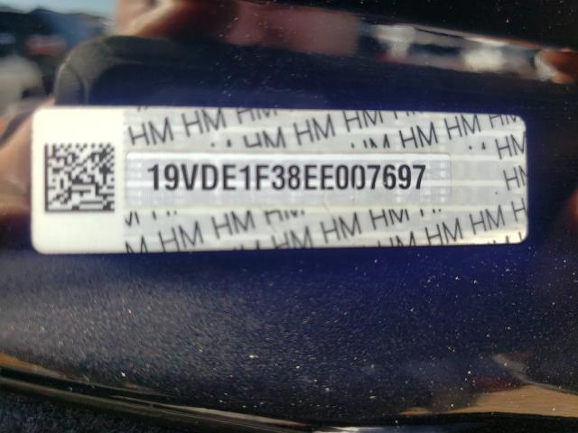 2014 ACURA ILX 20 19VDE1F38EE007697