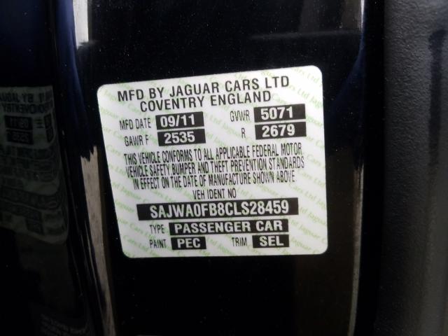 2012 JAGUAR XF SAJWA0FB8CLS28459