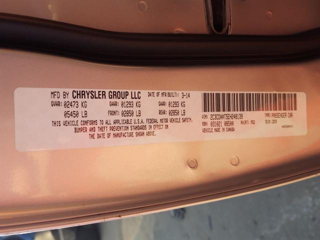 2014 DODGE CHARGER PO 2C3CDXAT5EH248139