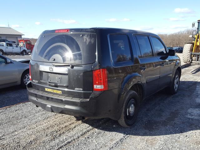 2013 HONDA PILOT LX 5FNYF4H25DB079719